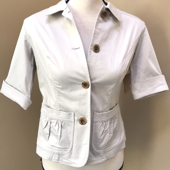 NWT ColdWater Creek Pocket Detail Jacket - Picture 2 of 8